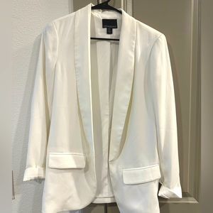 Cynthia Rowley Oversized White Blazer - Never Worn
